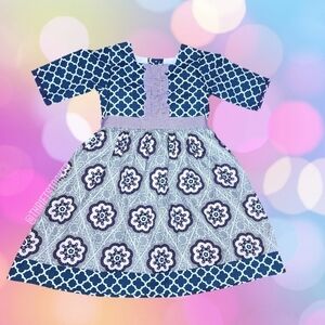 Stellybelly printed dress size 7